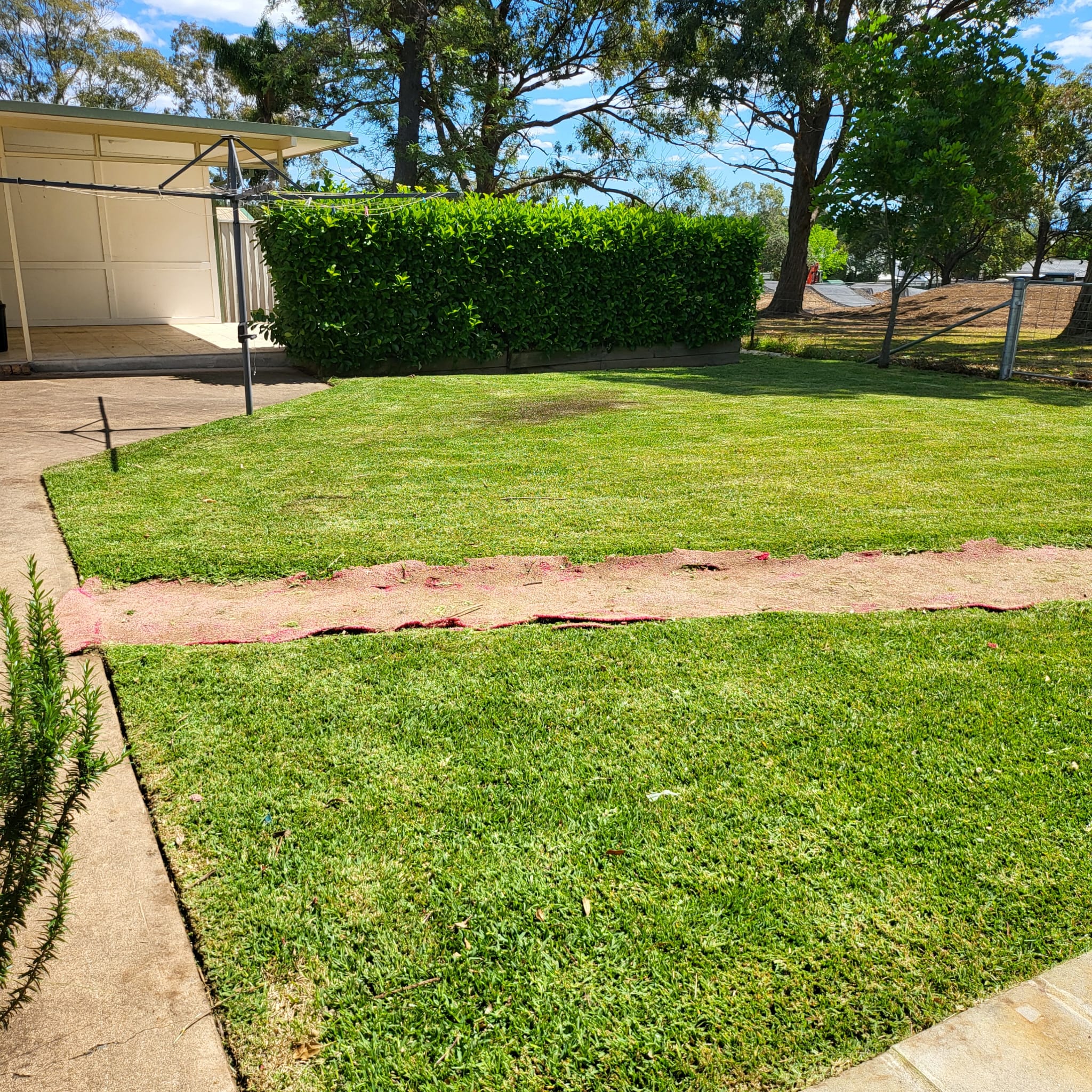 Lawn mowing in Kellyville, NSW